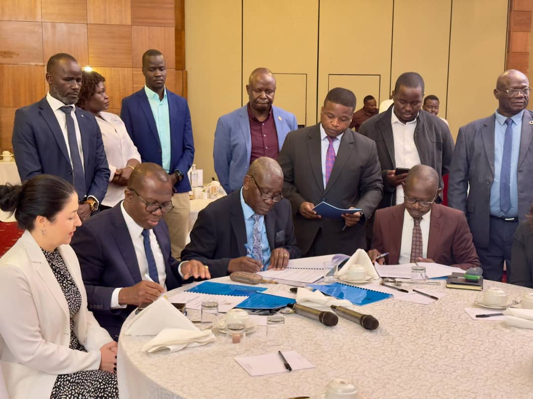 Signing of MOU on Water and Sanitation Services in Refugee Settlements and Host Communities